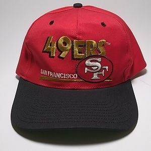 Vintage 90's Nfl SF 49ers Snapback Hat